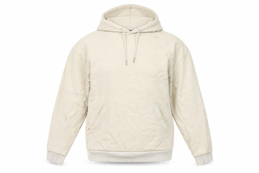 Front view of ASOS DESIGN Beige Women's 2XS Pullover Hoodie