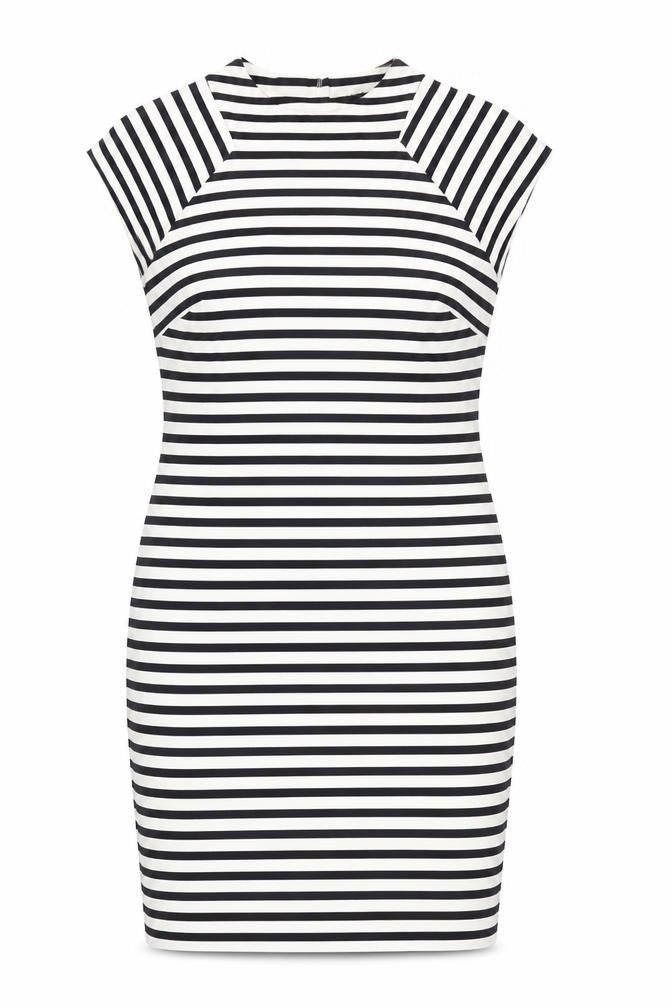 Marks and Spencer Women's Striped Sheath Dress Size 14