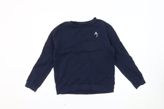 River Island Boys Blue Pullover Sweatshirt 11-12 Years