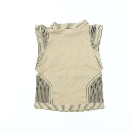 iets frans... Beige Unisex Tank Top M - Casual Knit