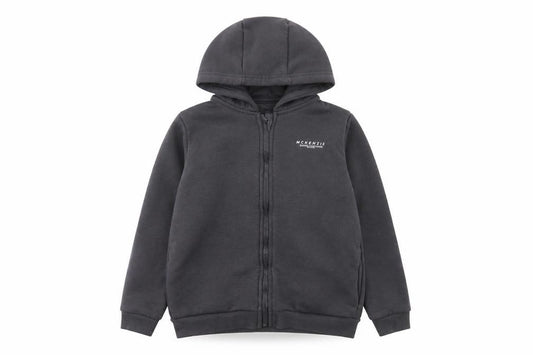 McKenzie Boys Black Full Zip Hoodie 12-13 Years