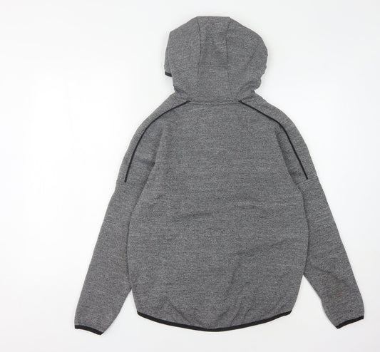 Sonneti Boys Grey Full Zip Hoodie 12-13 Years Hooded Casual