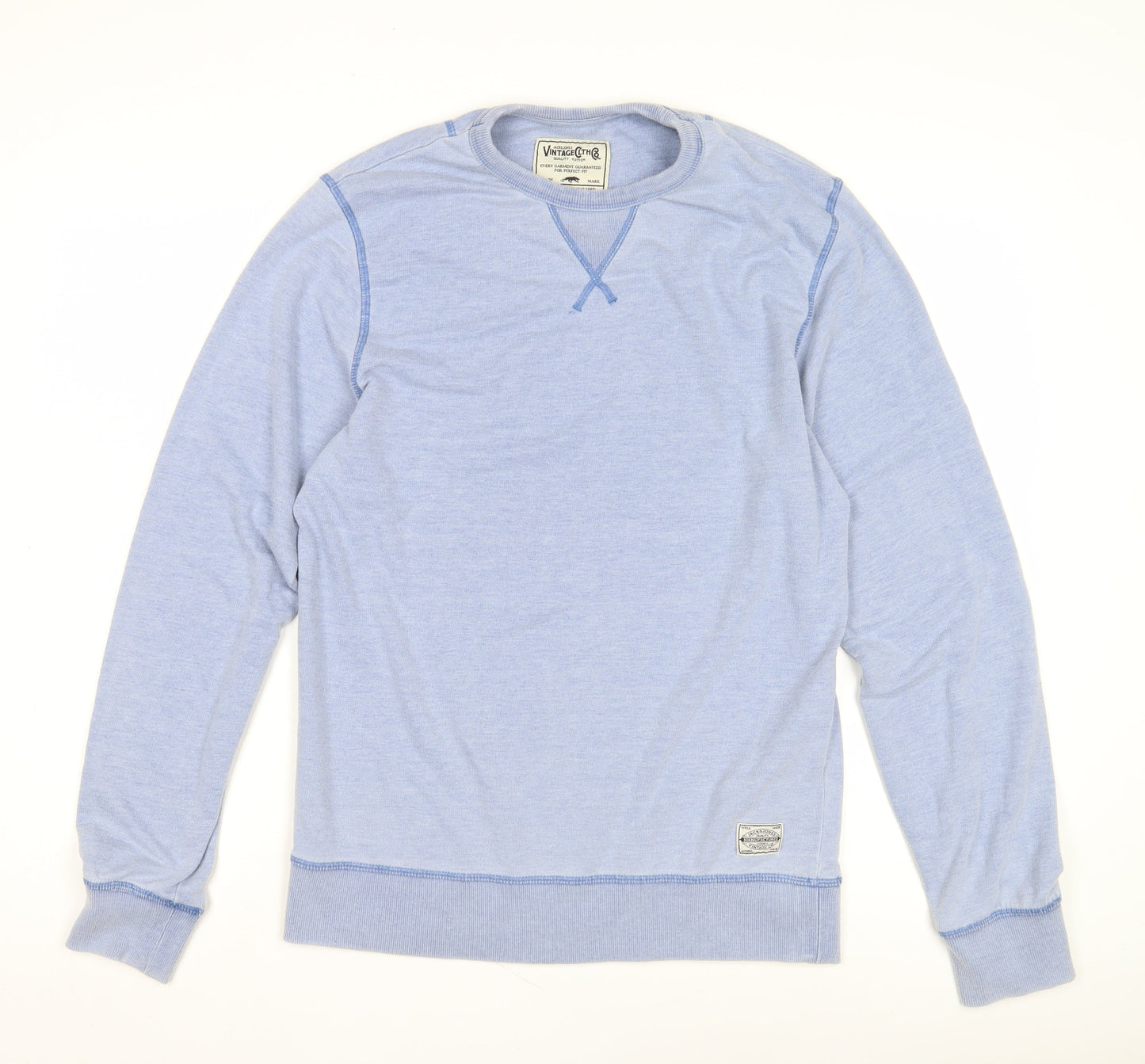 Jack & Jones Men's Blue Pullover Sweatshirt - Size S