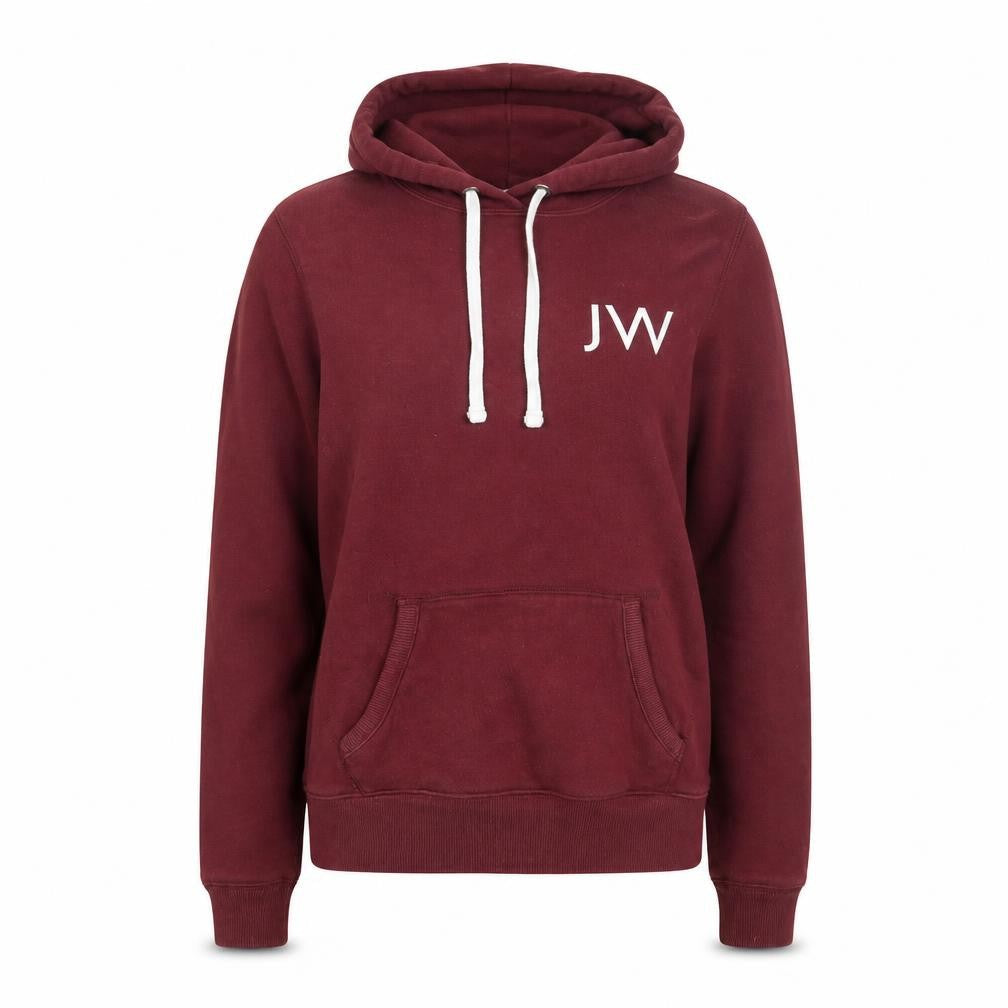 Womens UK Small Regular Jack Wills Red Pullover Hoodie