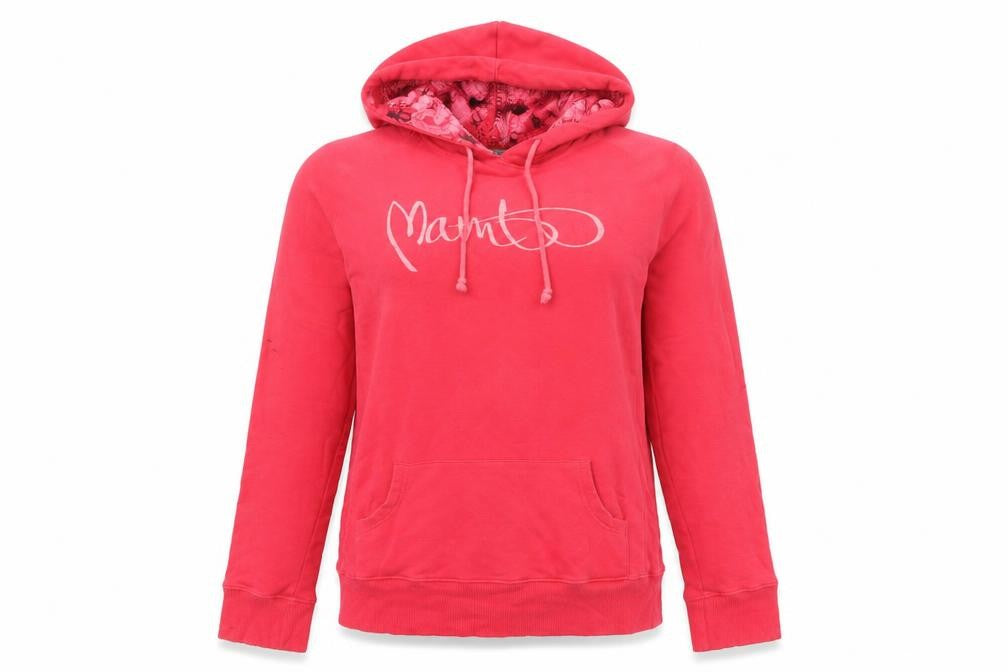Mambo Red Women's Pullover Hoodie, Size 14, Cotton