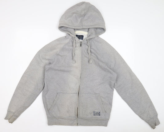Criminal Grey Full Zip Hoodie Men’s Size M