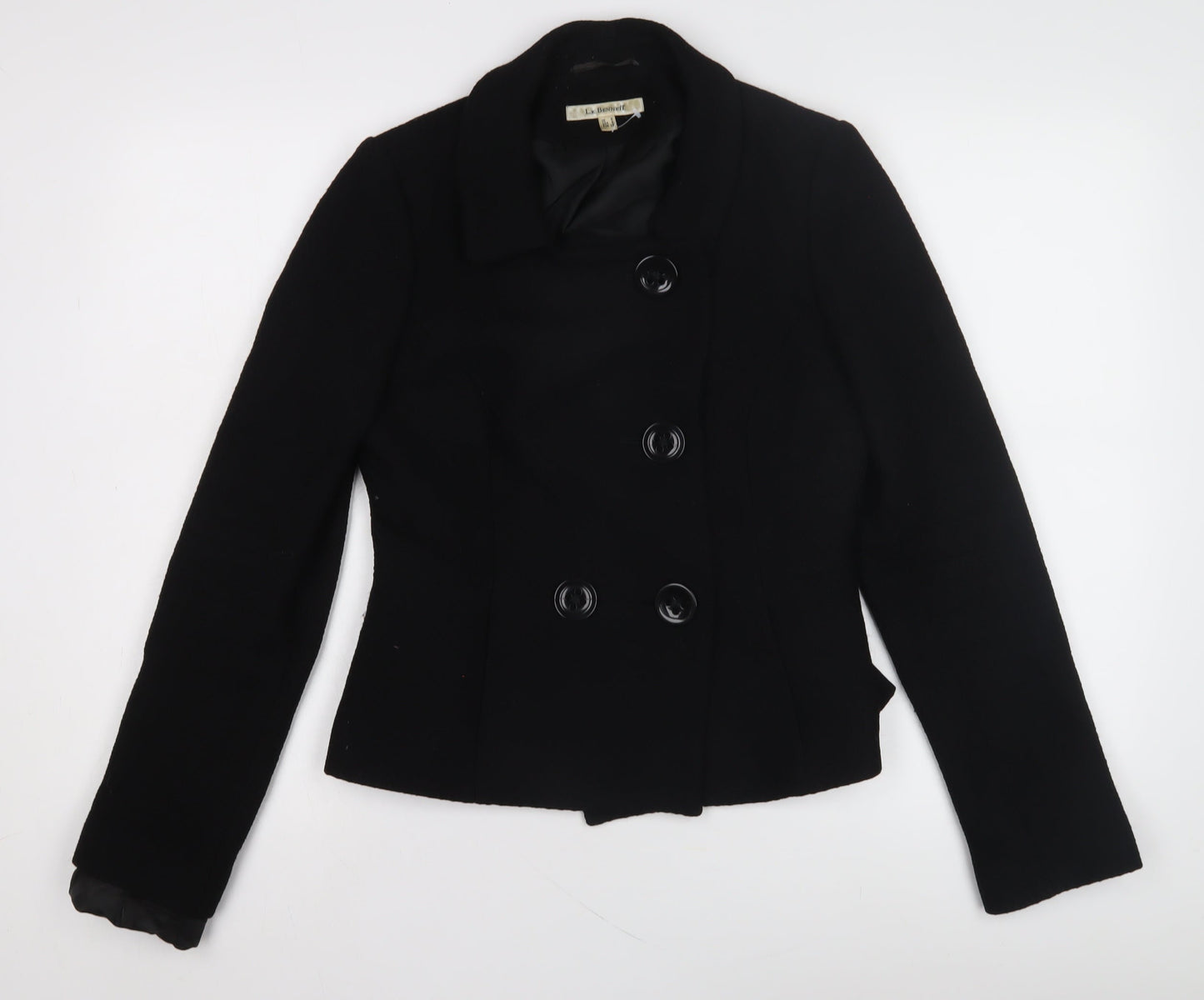 L.K. Bennett Women's Black Blazer Size 8 Workwear