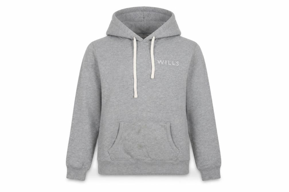 Womens UK 12 Regular Jack Wills Grey Pullover Hoodie