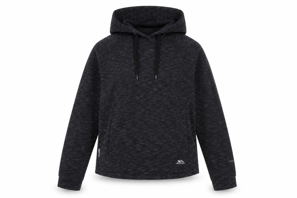 Unisex Adults UK 12 Regular Trespass Black Pullover Hoodie