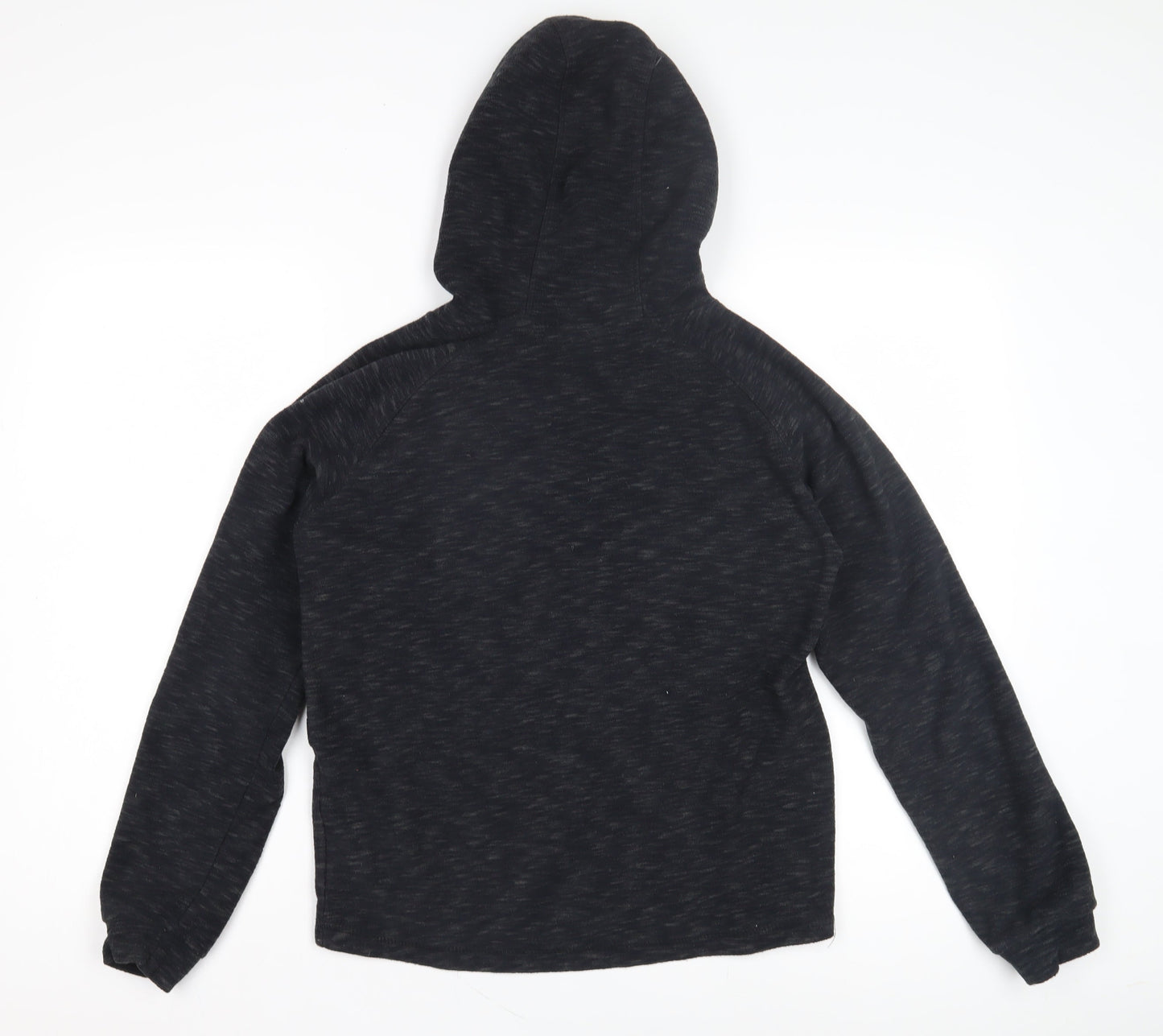 Trespass Unisex Black Pullover Hoodie Size 12