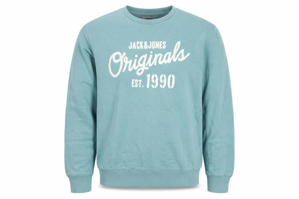 Mens UK XL Regular JACK & JONES Blue Pullover Sweatshirt