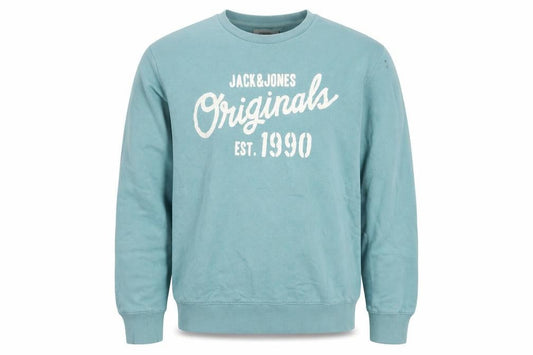 Mens UK XL Regular JACK & JONES Blue Pullover Sweatshirt