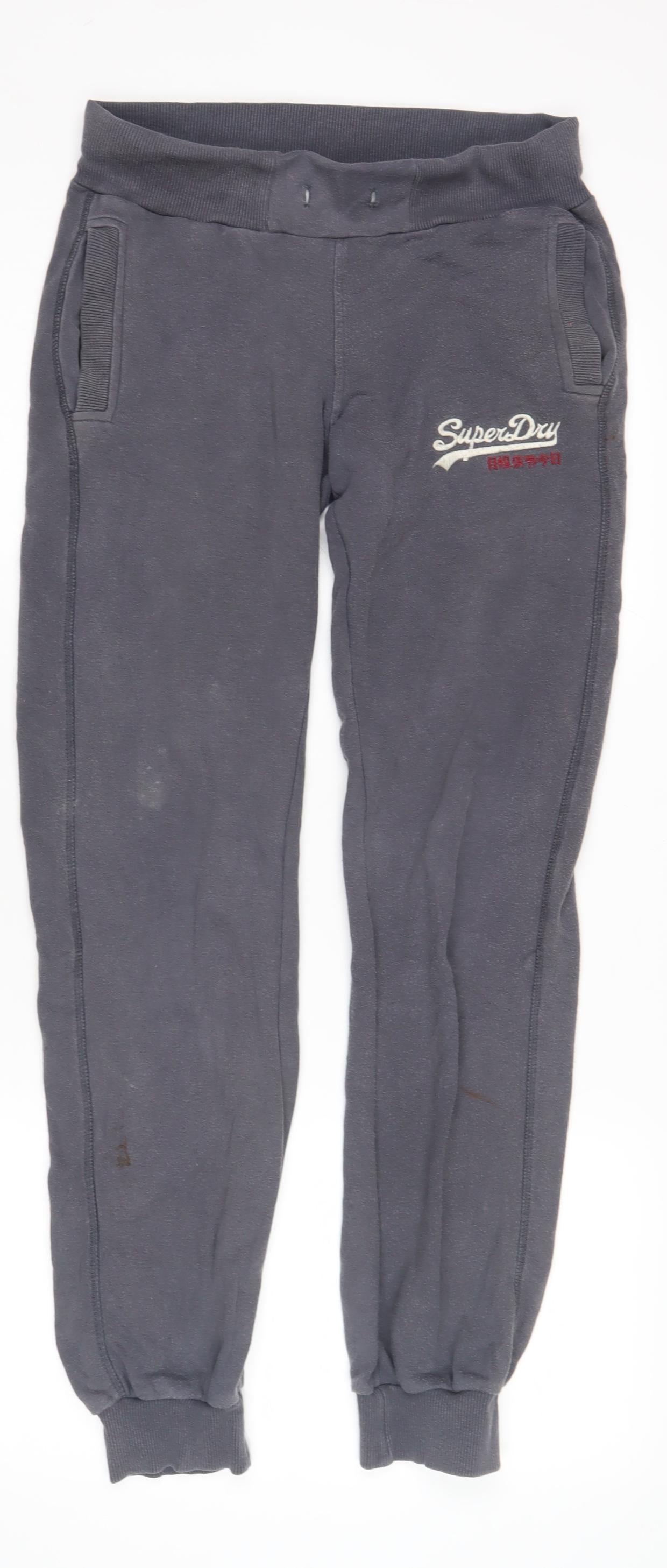 Superdry Unisex Grey Jogger Trousers XS