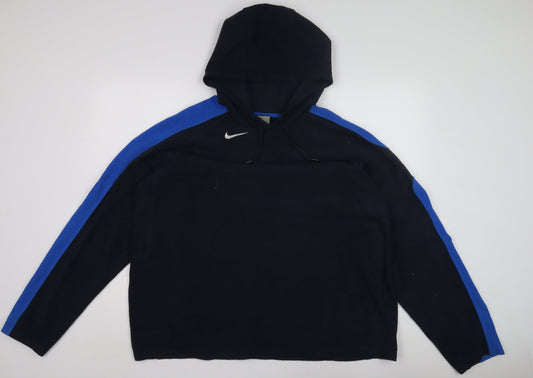 Nike Men's Blue 2XL Fleece Hoodie