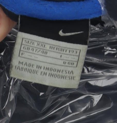 Nike Men's Blue 2XL Fleece Hoodie