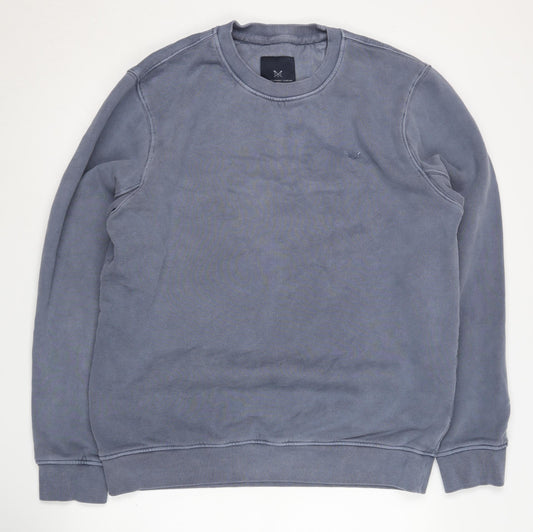 Crew Clothing Men’s Blue XL Pullover Sweatshirt