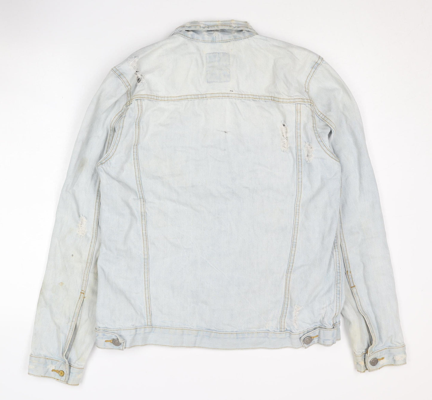 Brave Soul Women's Blue Denim Jacket M Casual