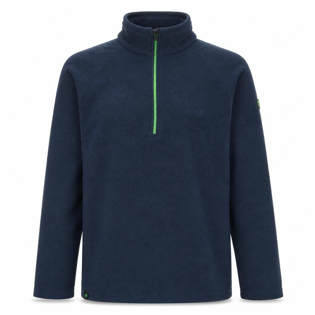 Regatta Great Outdoors Men's Blue Fleece 1/2 Zip Pullover L