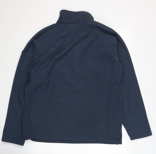 Regatta Great Outdoors Men's Blue Fleece 1/2 Zip Pullover L