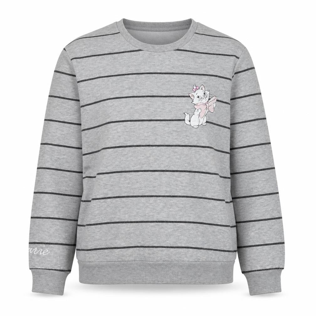 Womens UK M Regular Disney Grey Pullover Sweatshirt