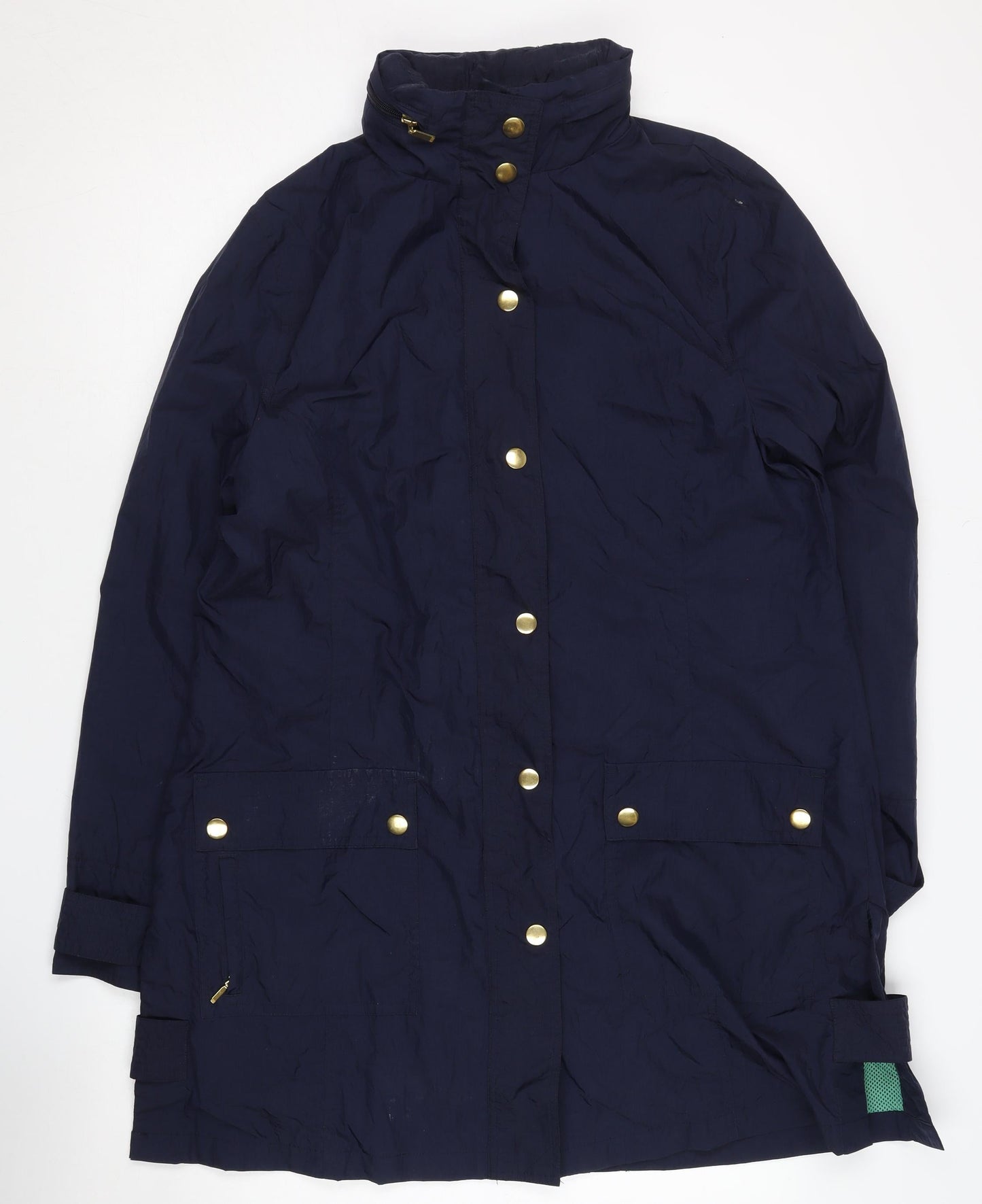 Dash Women's Blue Mid-Length Jacket Size 14