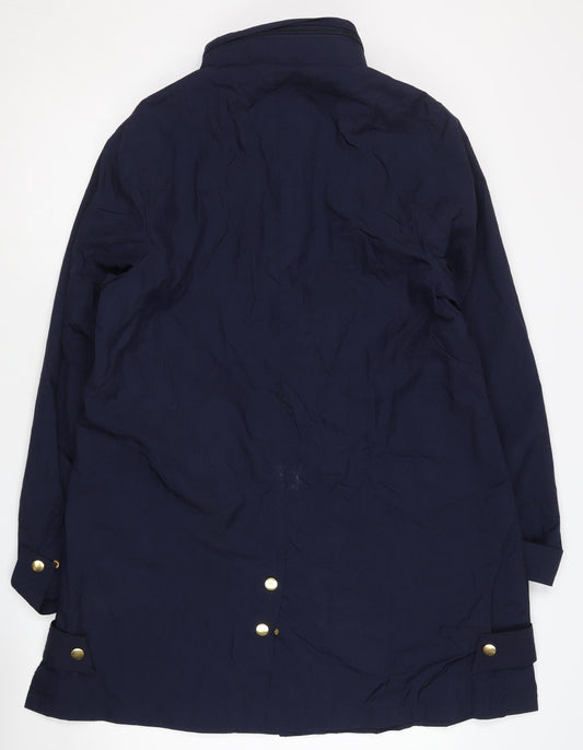 Dash Women's Blue Mid-Length Jacket Size 14