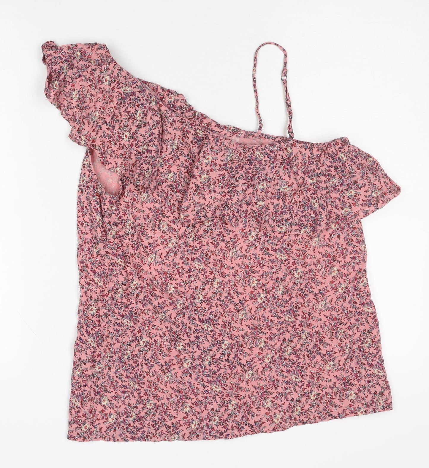 Hollister Women’s Pink Floral Camisole Blouse S