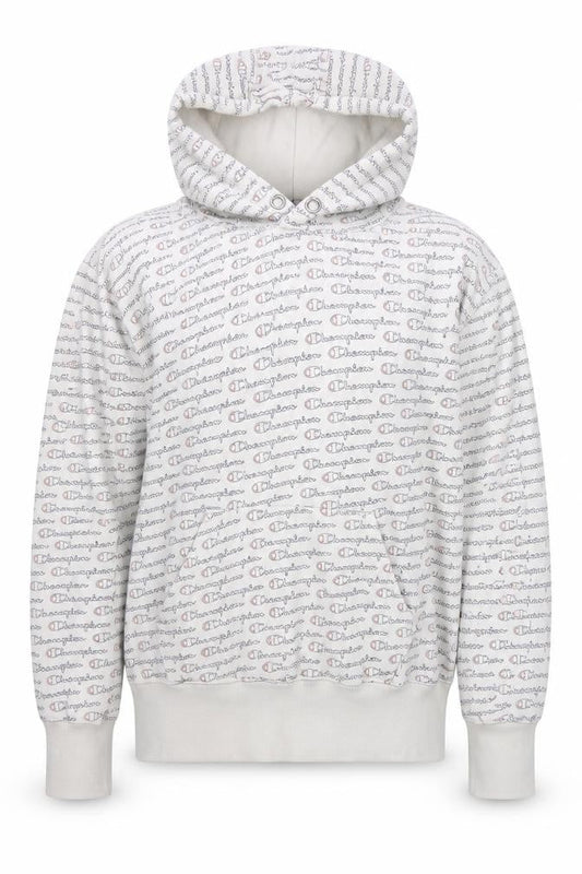 Womens UK S Regular Champion Grey Pullover Hoodie