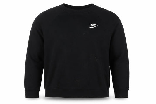 Mens UK L Regular Nike Black Pullover Sweatshirt