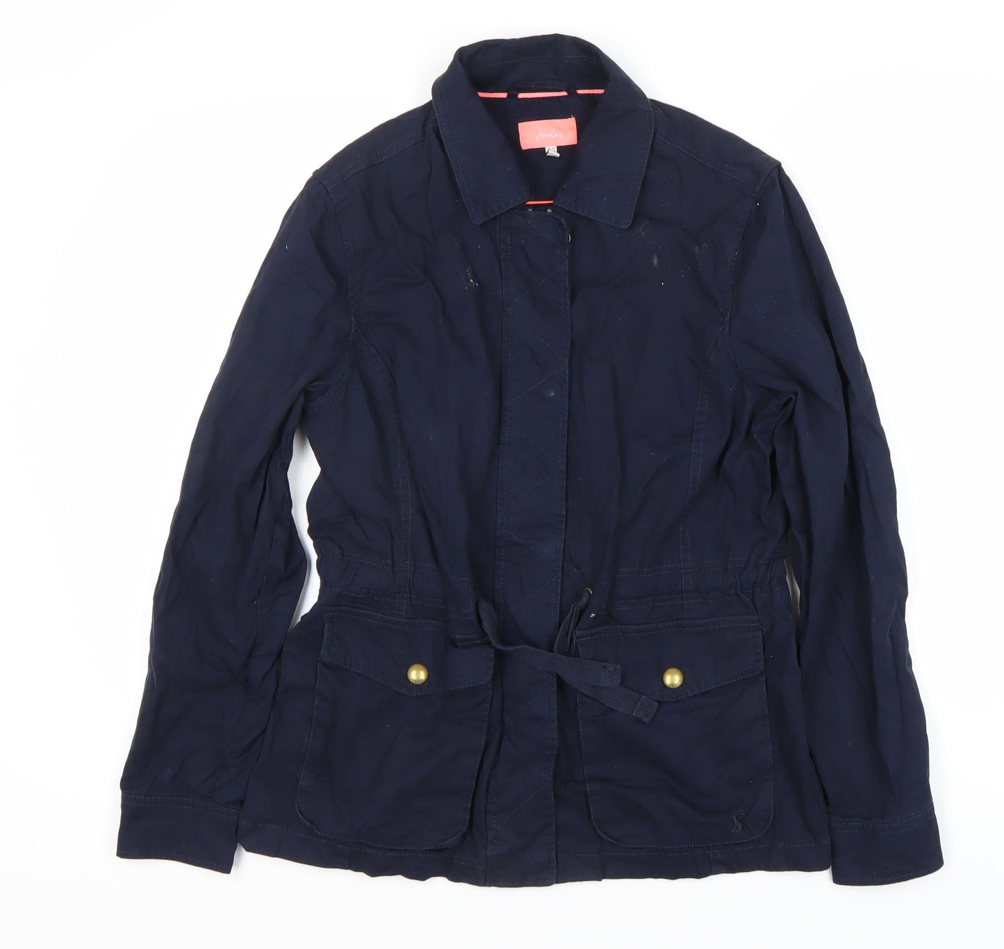 Joules Women's Navy Blue Anorak Jacket Size 12