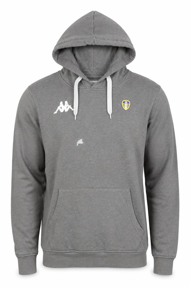 Mens UK M Regular Kappa Grey Pullover Hoodie