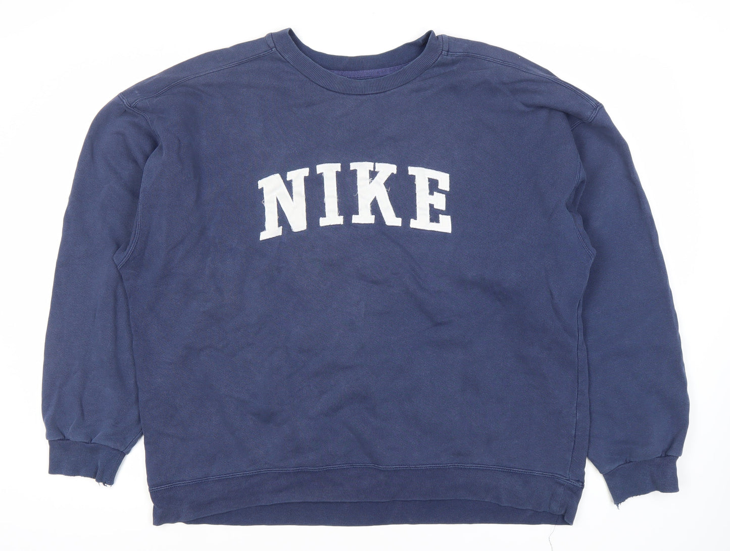 Nike Blue XL Unisex Logo Sweatshirt Pullover