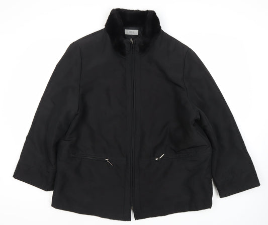 Marks and Spencer Women's Black Regular Fit Jacket 18
