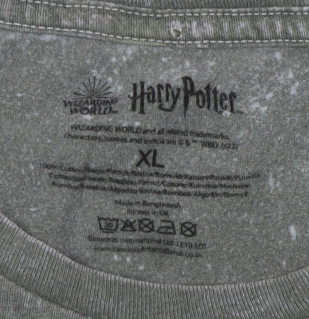 Harry Potter Slytherin T-Shirt XL Green Men's
