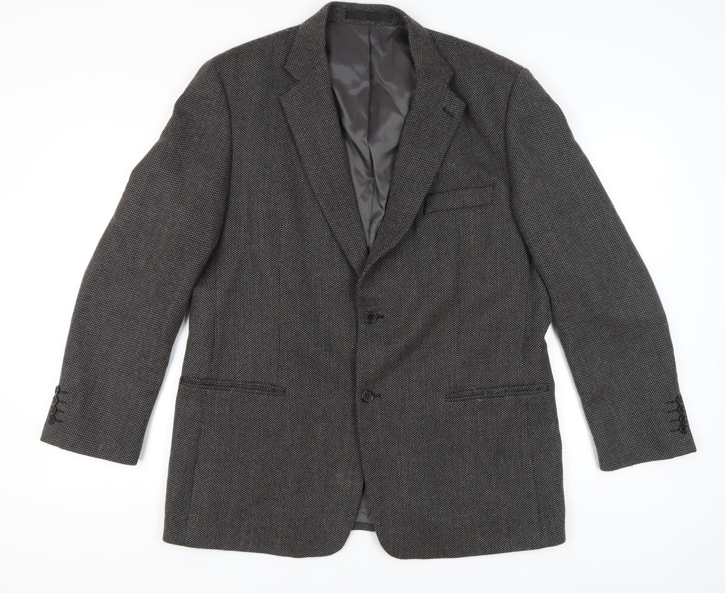 Marks & Spencer Men's Grey Blazer 44 Regular Fit