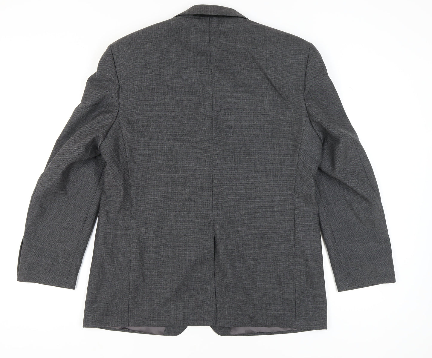 Burton Menswear Grey Wool Blazer Size 44R