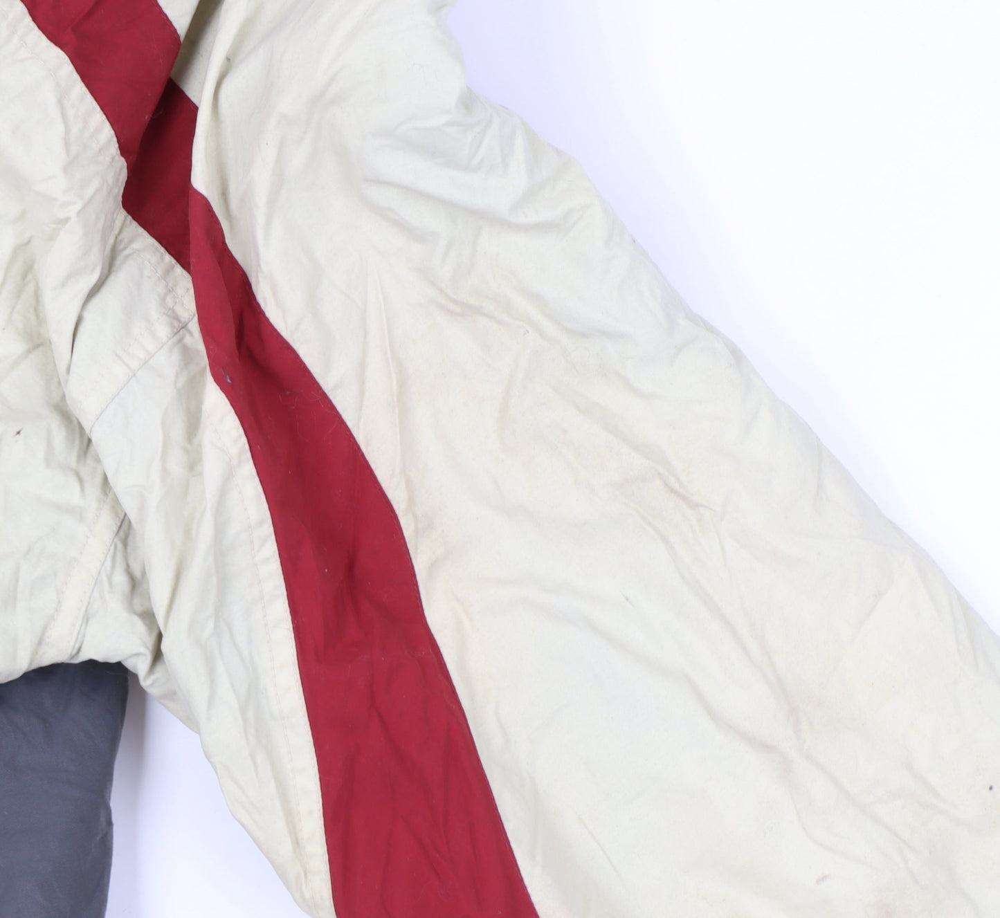 TOG24 Men's Grey Red Beige Puffer Jacket L
