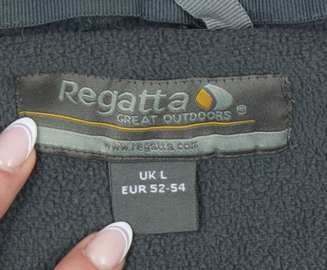 Regatta Men's Grey Fleece Pullover Sweatshirt L