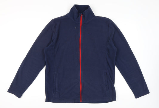 Gelert Men's Blue Fleece Jacket XL Full Zip Casual