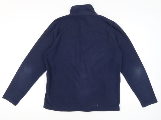 Gelert Men's Blue Fleece Jacket XL Full Zip Casual