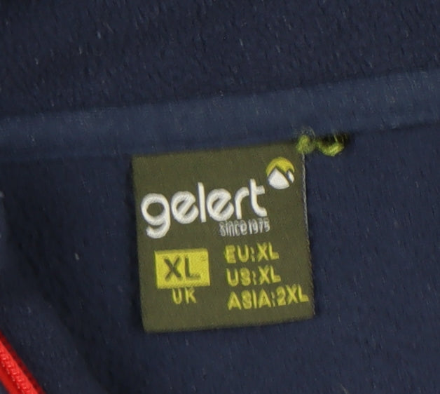 Gelert Men's Blue Fleece Jacket XL Full Zip Casual