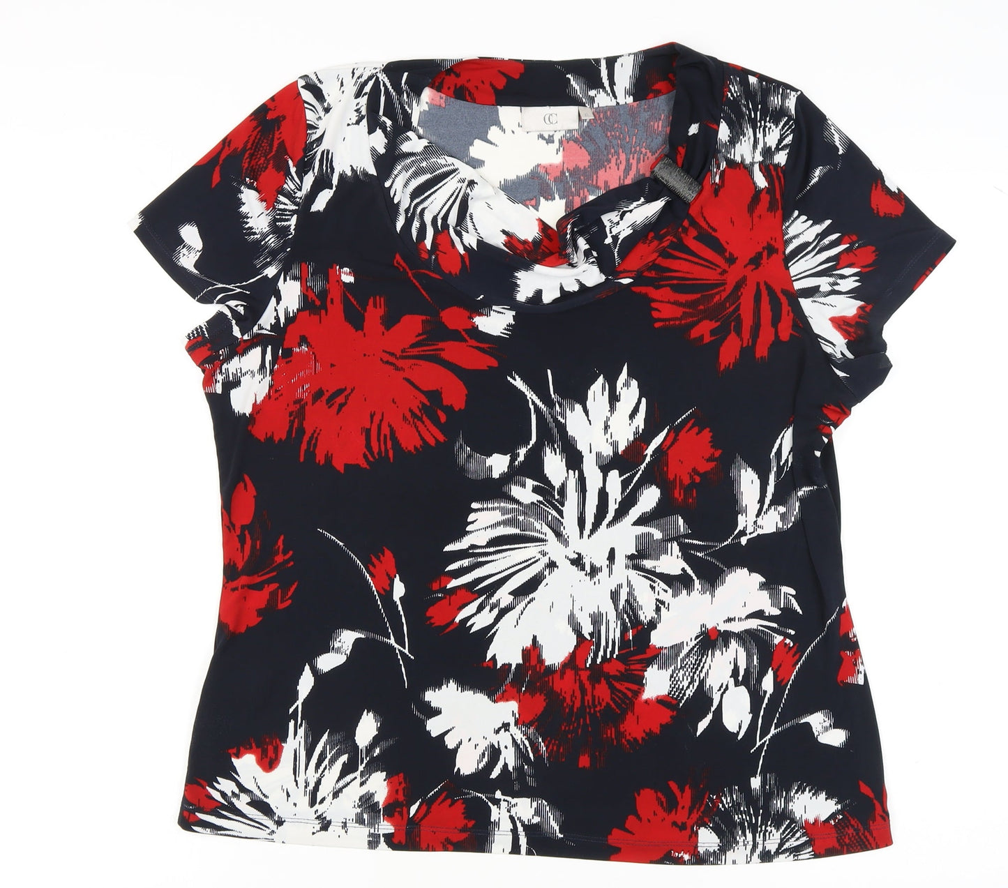 CC Women's Multicoloured XL Floral T-Shirt