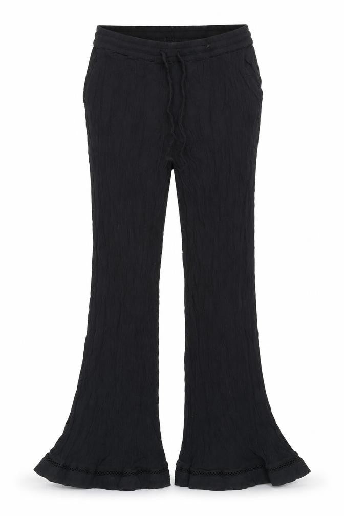 Marks and Spencer Women's Black Flared Trousers, Size 14