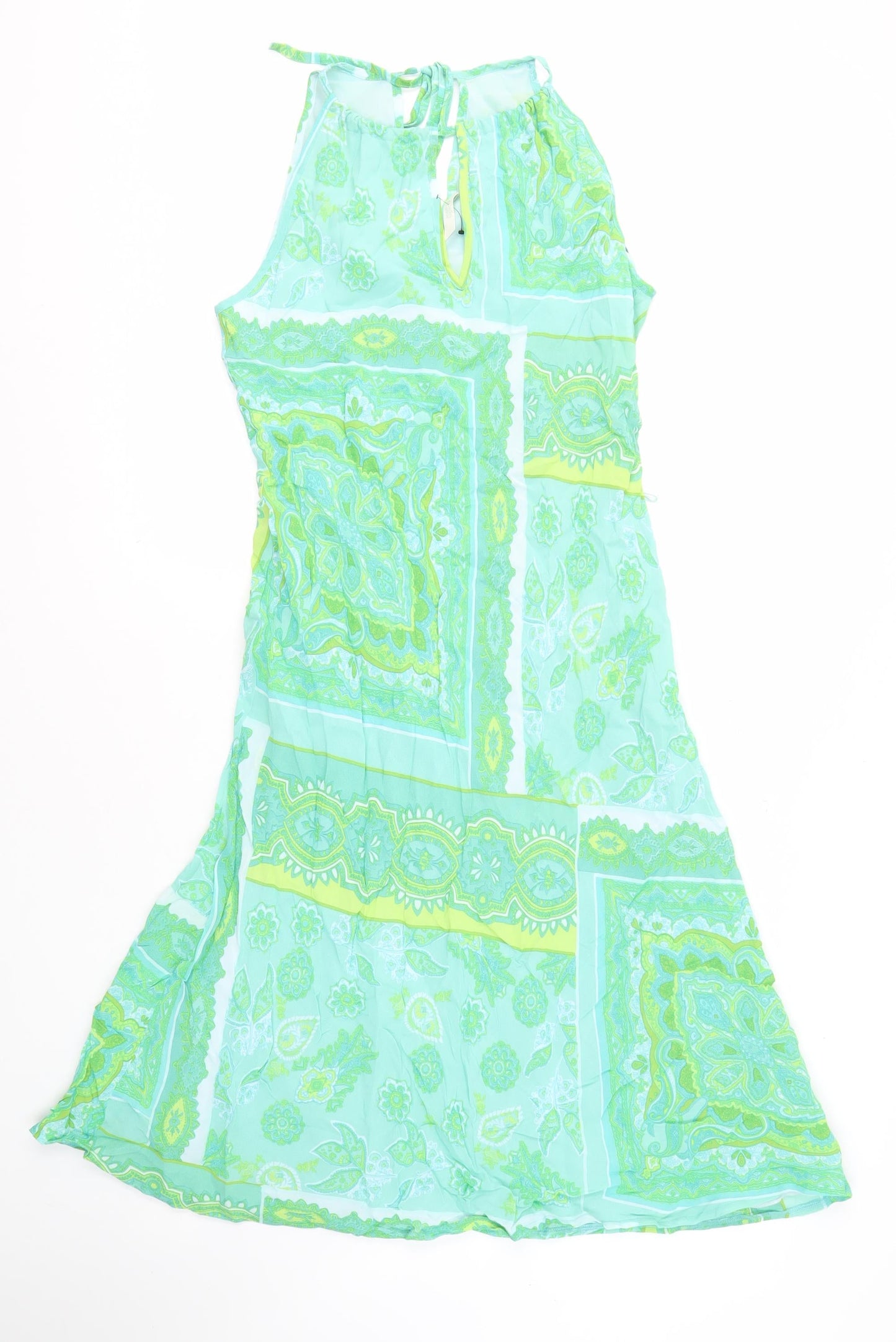 Marks and Spencer Women's Green A-Line Dress