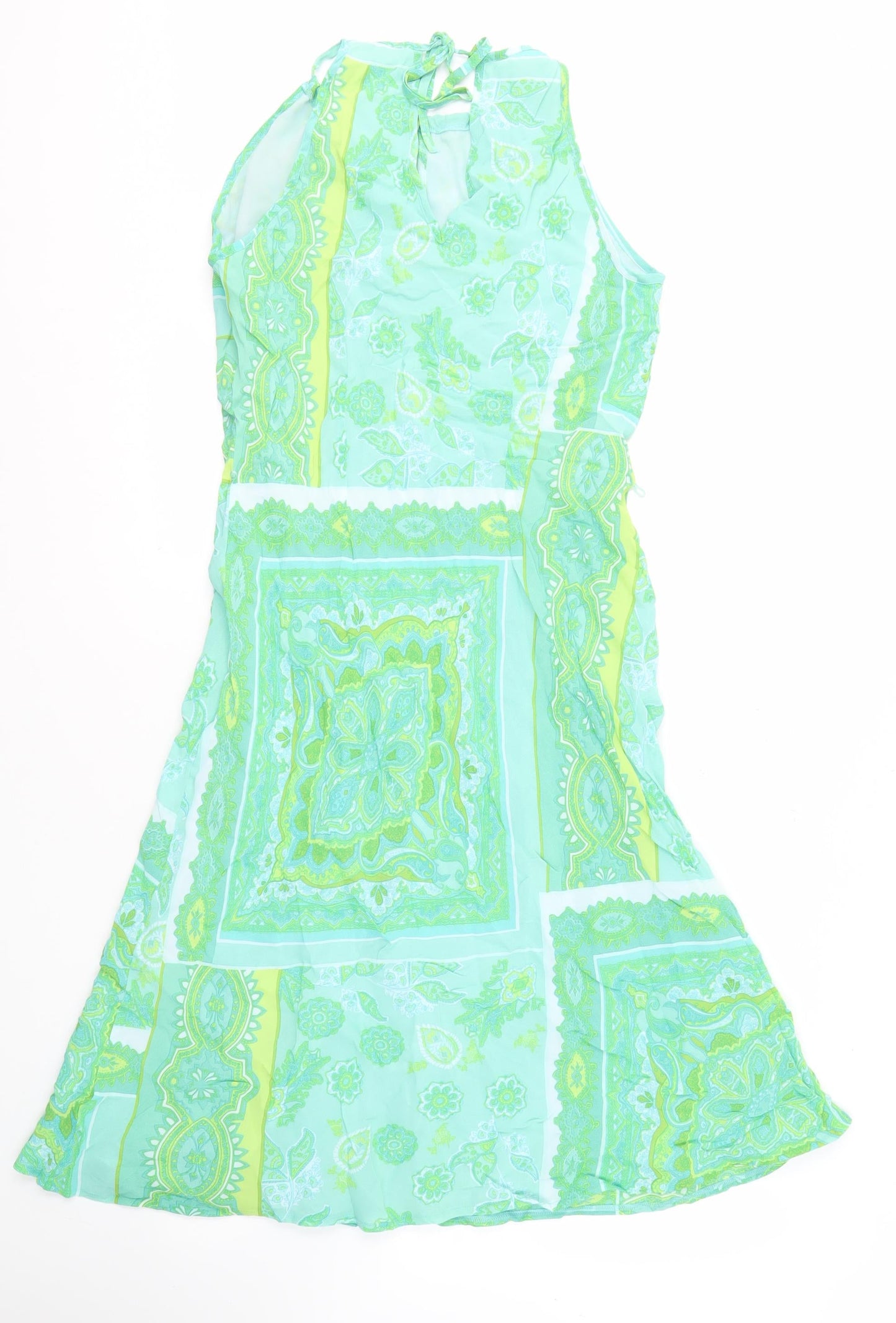 Marks and Spencer Women's Green A-Line Dress