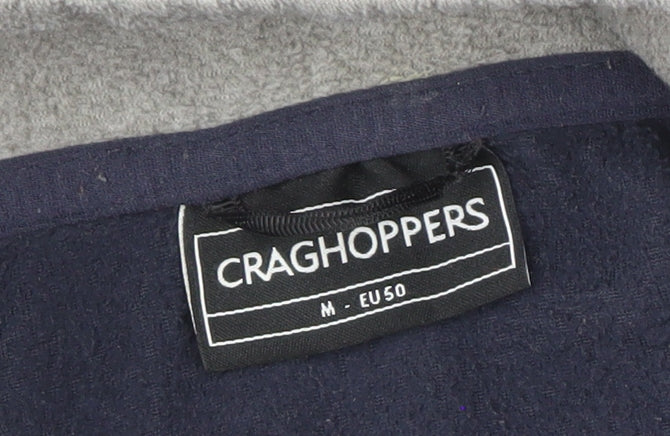 Craghoppers Men's Blue M Fleece 1/4 Zip Sweatshirt