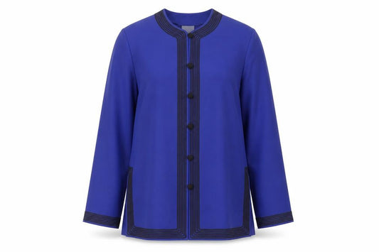 Womens UK Size 10 Alexon Blue Polyester Blouse