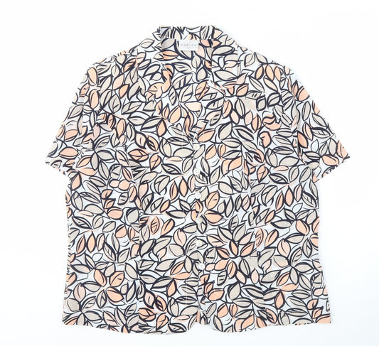 Eastex Women's Multicoloured Floral Button-Up Shirt