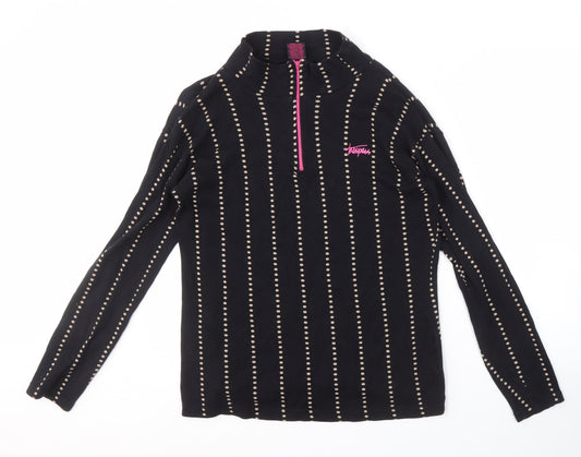 Trespass Women's Black Polka Dot Sweatshirt XL