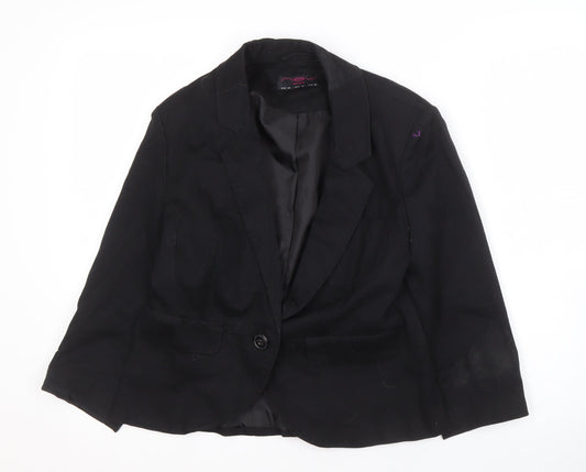 New Look Women's Black Classic Blazer, Short Length